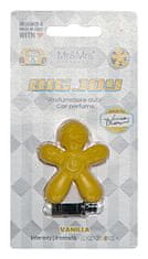 Mr&Mrs Fragrance Big Joy Vanilla Yellow - autóillatosító