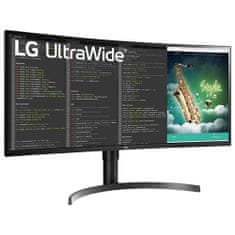 LG Ultrawide 35WN75CP-B.AEU Monitor 35inch 3440x1440 VA 100Hz 5ms Fekete