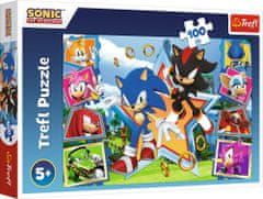 Trefl Puzzle Sonic: Ismerd meg a sündisznót 100 darab
