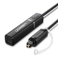 Ugreen Ugreen Bluetooth adó 4.2 Toslink vezeték nélküli audio adapter fekete (50213 CM150)