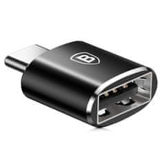 BASEUS Baseus USB USB-C OTG adapter fekete (CATOTG-01)