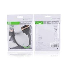 Ugreen Ugreen kábel DVI 24+5 tűs (női) - HDMI (férfi) adapter kábel 22 cm fekete (20136)