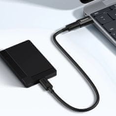 BASEUS Baseus Ingenuity Series Mini adapter USB 3.1 OTG USB-C-re fekete (ZJJQ000101)