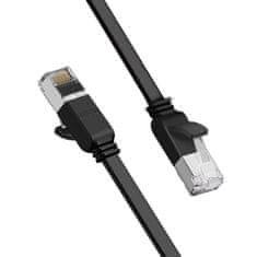Ugreen Ugreen lapos Ethernet hálózati patchkábel RJ45 Cat 6 UTP 1000 Mbps 2 m fekete (50185)