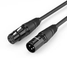 Ugreen Ugreen hosszabbító audio kábel mikrofon kábel XLR (female) - XLR (male) 1 m (AV130)