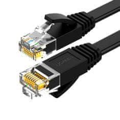 Ugreen Ugreen lapos LAN Ethernet hálózati kábel Cat. 6 2m fekete (NW102)