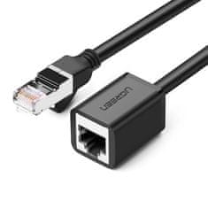 Ugreen Ugreen hosszabbító kábel Ethernet RJ45 Cat 6 FTP 1000 Mbps 3 m fekete (NW112 11282)
