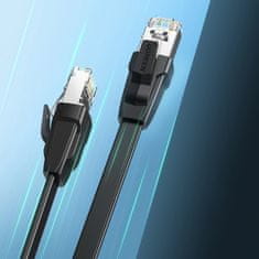 Ugreen Ugreen LAN Ethernet Cat.8 U/FTP lapos kábel 2m fekete (NW134)