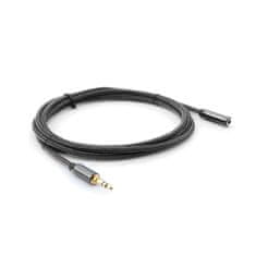 WOZINSKY Wozinsky mini jack (female-to-male) hosszabbító kábel AUX 5m fekete