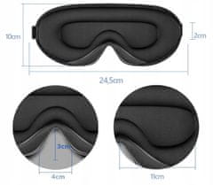 Medi Sleep Medi Sleep 3D PREMIUM utazási szemfedő szemmaszk