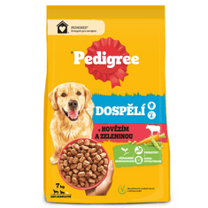 Pedigree marhahús zöldségekkel felnőtt kutyáknak,7kg