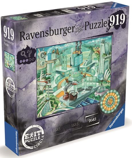 Ravensburger 174485 EXIT Puzzle - The Circle: Ravensburg 2083-ban, 919 darab