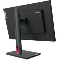 Lenovo Thinkvision 63B4GAT6EU Monitor 23.8inch 2560x1440 IPS 60Hz 6ms Fekete