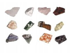 RAMIZ Régész készlet szerszámokkal, 12 feltárható kővel