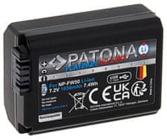 PATONA akkumulátor a Sony NP-FW50 1030mAh Li-Ion Platinum USB-C töltéshez