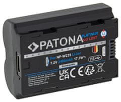 PATONA akkumulátor Fuji NP-W235 2400mAh Li-Ion Platinum Platinum USB-C töltőhöz