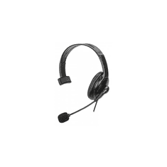 Manhattan 180849 fejhallgató és headset Vezetékes Fejpánt Iroda/telefonos ügyfélközpont USB A típus Fekete (180849)
