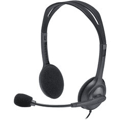 Logitech H111 Headset Vezetékes Fejpánt Iroda/telefonos ügyfélközpont Fekete (981-001000)