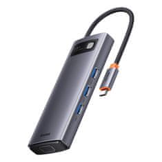 BASEUS Baseus dokkolóállomás HUB 6 az 1-ben USB-C HDMI / 3 x USB 1 x PD 1 x VGA