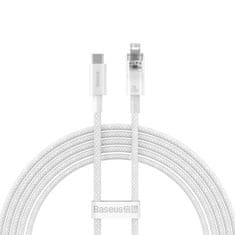 BASEUS Baseus Explorer USB-C - Lightning 20W kábel 2m fehér (CATS010302)