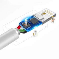 DUDAO Dudao USB / USB-C 3A kábel 1m fehér (L1T fehér)