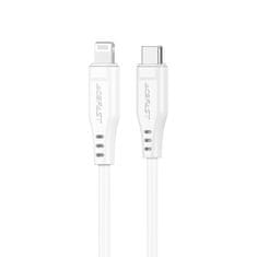 AceFast Acefast MFI USB-C - Lightning kábel 1.2m, 30W, 3A fehér (C3-01 fehér)