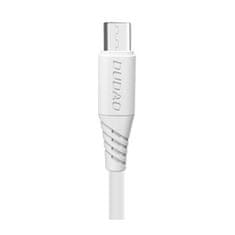DUDAO Dudao USB / micro USB 5A kábel 1m fehér (L2M 1m fehér)