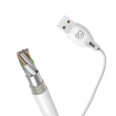 DUDAO Dudao micro USB kábel 2.4A 2m fehér (L4M 2m fehér)