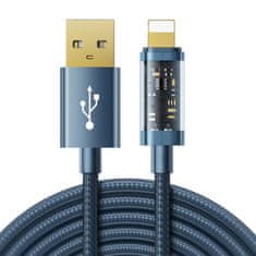 Joyroom Joyroom USB - Lightning töltő / adatkábel 2.4A 20W 2m kék (S-UL012A20)