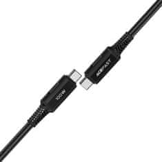 AceFast Acefast USB-C - USB-C kábel 2m, 100W (20V/5A) fekete (C4-03 Black)