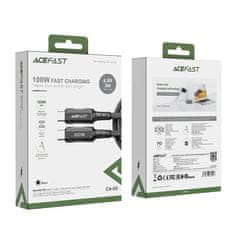 AceFast Acefast USB-C - USB-C kábel 2m, 100W (20V/5A) fekete (C4-03 Black)