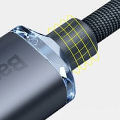 BASEUS Baseus Crystal Shine USB-C - Lightning 20W kábel 2m kék (CAJY000303)
