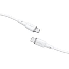 AceFast Acefast USB-C - USB-C kábel 1.2m, 60W (20V/3A) fehér (C2-03 fehér)