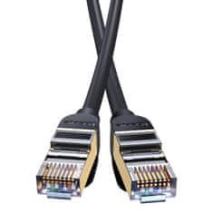 BASEUS Baseus Speed Seven nagy sebességű RJ45 10Gbps hálózati kábel 5m fekete (WKJS010501)
