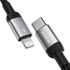 Joyroom Joyroom USB C - Lightning 20W A10 kábel 2 m fekete (S-CL020A10)