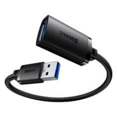 BASEUS USB 3.0 hosszabbító kábel 1m Baseus AirJoy fekete