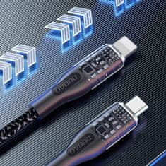 DUDAO 30W 1m USB-C - Lightning gyorstöltő kábel Dudao L22 - szürke