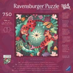 Ravensburger Puzzle Art & Soul: Animal Dreams, 750 darab