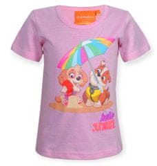 Nickelodeon póló Mancs őrjárat Skye rózsaszín 3-4 év (104 cm)