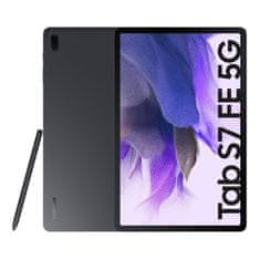 SAMSUNG Galaxy Tab S7 FE 5G SM-T736BZKAEUE 12.4inch 4GB 64GB Fekete Tablet