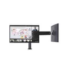 LG Ergo Dual 27QP88DP-BS.AEU Monitor 27inch 2560x1440 IPS 75Hz 5ms Fekete