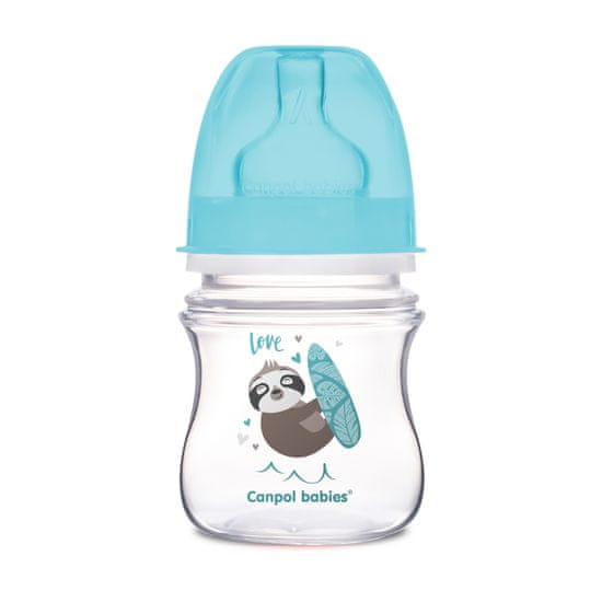 Canpol babies Exotic Animals széles nyakú palack, 120 ml