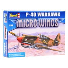 KOMFORTHOME Revell Micro Wings modell P-40 Warhawk 1:144 RV0019 RV0019