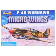 KOMFORTHOME Revell Micro Wings modell P-40 Warhawk 1:144 RV0019 RV0019