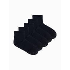 Edoti Férfi zokni U459 fekete 5 darabos csomag MDN124579 39-43