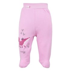 KOALA Baba lábfejes nadrág Happy Baby rózsaszín 3-6 hó (68 cm)
