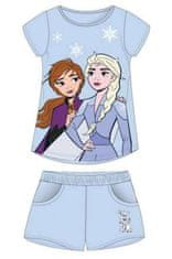 Disney 2-részes nyári póló és short szett Jégvarázs 3-4 év (104 cm)
