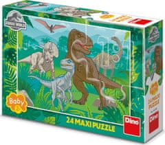 DINO Puzzle Jurassic World MAXI 24 db