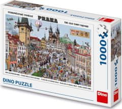 DINO Puzzle Old Town Square 1000 db