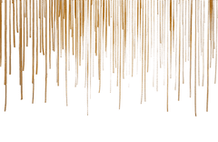 GOLD Avenue csillár arany láncok Ø60cm 11909